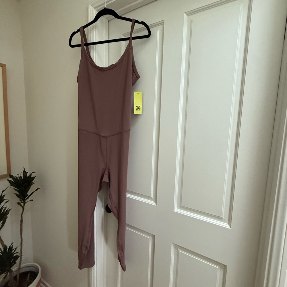 All in Motion Dusty Rose Jumpsuit